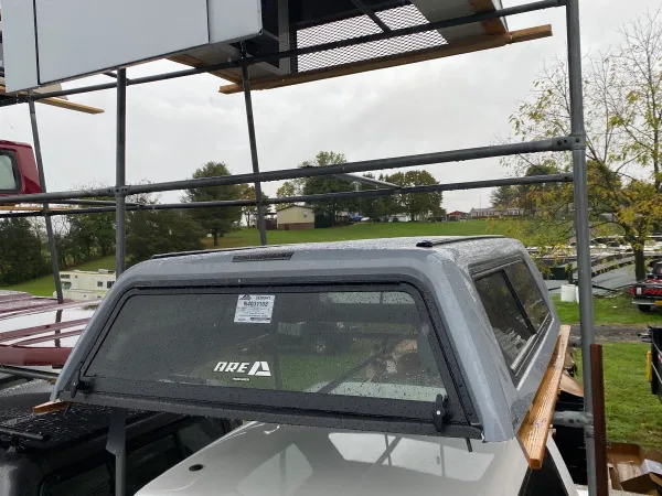 Grey Toyota Tundra Truck Cap